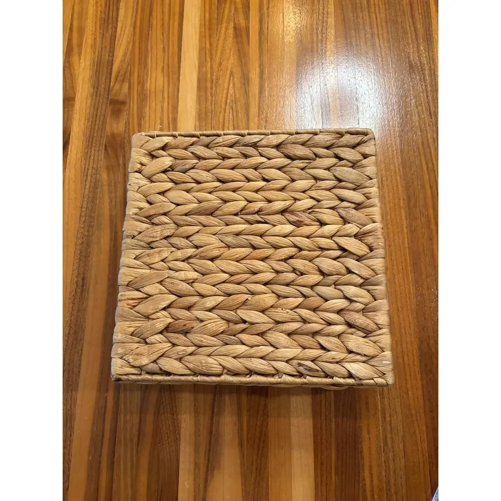 IKEA CISSAN Woven Water Hyacinth Napkin Holder – Natural – 9